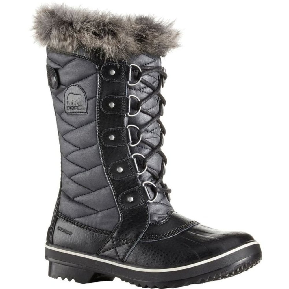 NWOT Black Sorel Tofino II Boots Size 8